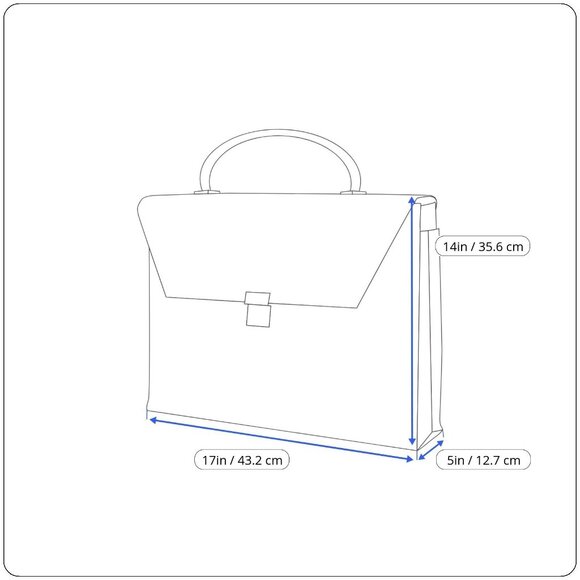 Targus Men’s Blue Nylon With Multiple Compartments Slim Briefcase Laptop Bag - Picture 13 of 13